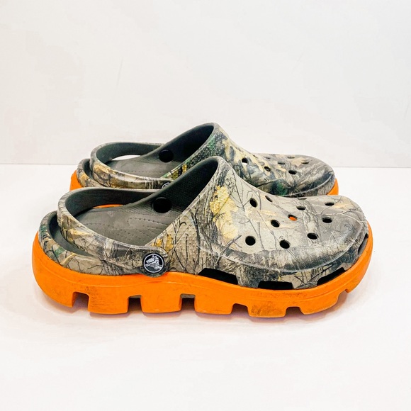 CROCS | Shoes | Crocs Camouflage Orange 